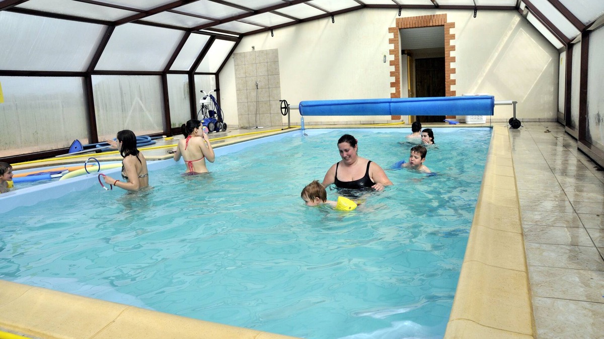 Saint-Hilaire-la-Foret House | Domaine des Gîtes au Soleil Levant: gites with heated indoor pool