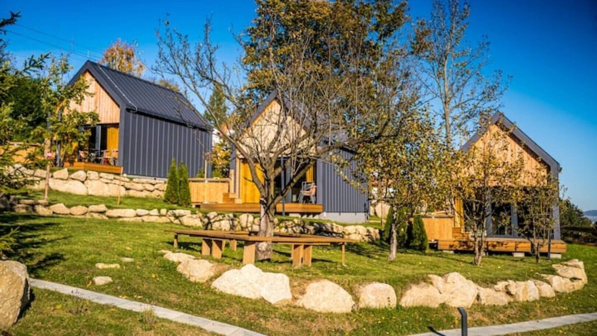Przesieka Cabin | Domandi Lodge 3 - Sauna, Hottub, ski Wardrobe,wifi