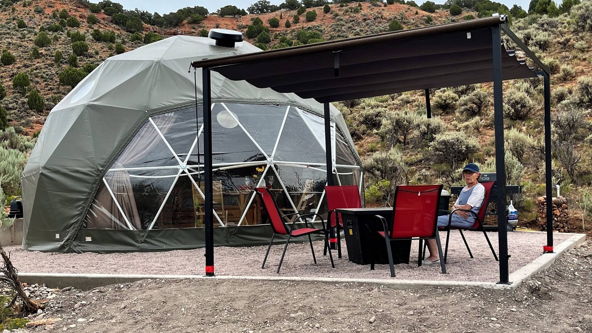 Laketown RV Rental | Dome 6 Glamping in Bear Lake