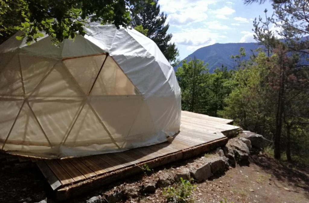 Le Mas Other | Dome géodésique ou tente bulle in paradise avec piscine