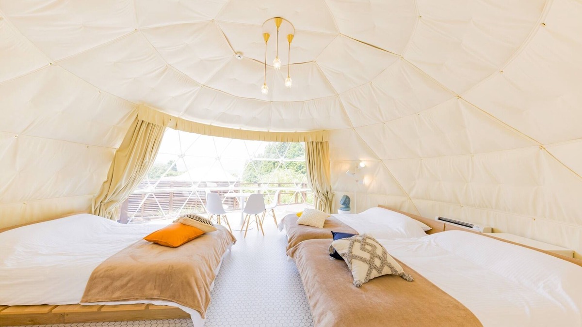 Yufu Cabin | Dome Tent With Private Hot Spring/Yufu Ōita