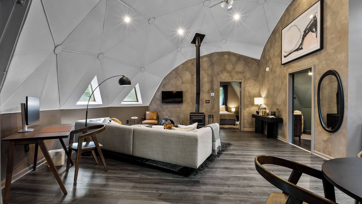 Kerhonkson House | DomeHaus Tranquil dome and yurt escape