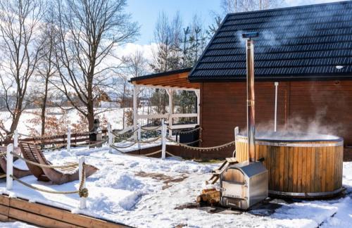 Gowidlino House | Domek letniskowy na Kaszubach z Balia ogrodowa