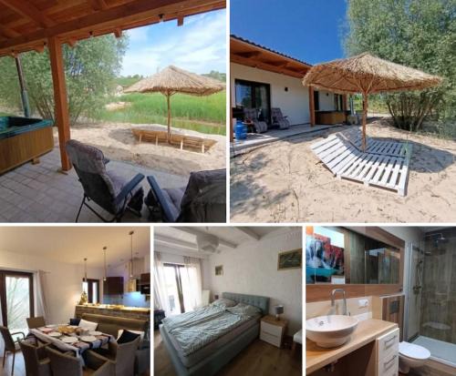 gmina Raczki House | Domek Loft z Balią Jacuzzi i sauną na wyłączność Dowspuda