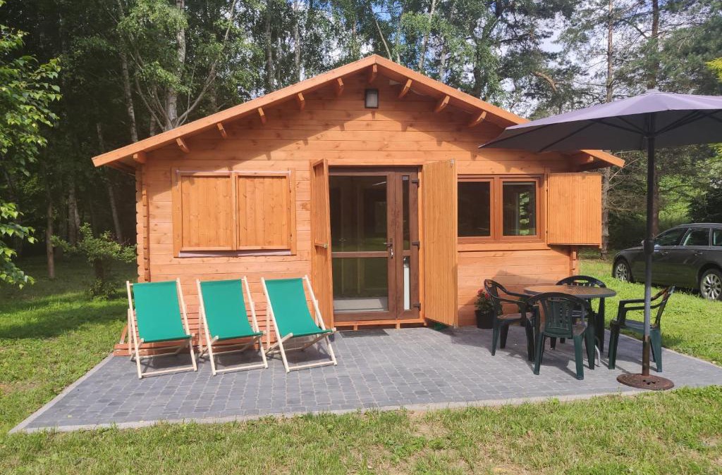 Glodowo House | Domek mazurski ze świerka syberyjskiego z klimatyzacją