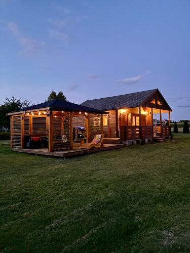 Marcinkowo Gorne Ski Chalet | Domek nad jeziorem