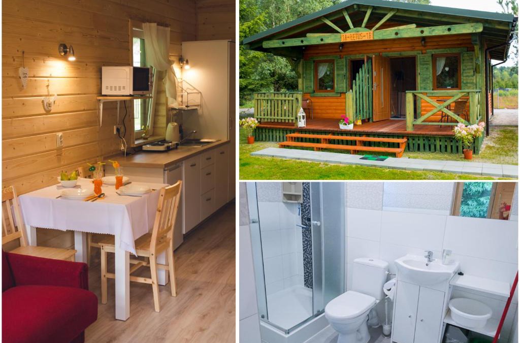 Slawno Cabin | Domek nad jeziorem/Seehaus 1A (Sławno/Łętowo)