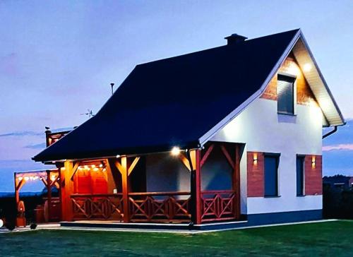 Nielisz Cabin | Domek NIVA z Jacuzzi i Widokiem na Zalew