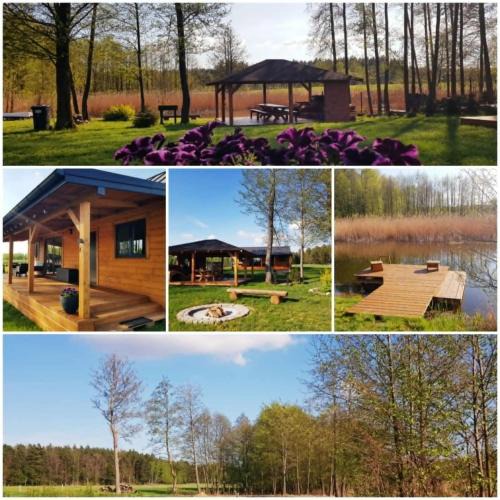 Szeligi House | Domek Wypoczynkowy Zacisze w Makosiejach z dostępem do rzeki, z balią i jacuzzi