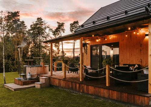 Rabka Ski Chalet | Domki Bliżej Natury z Jacuzzi