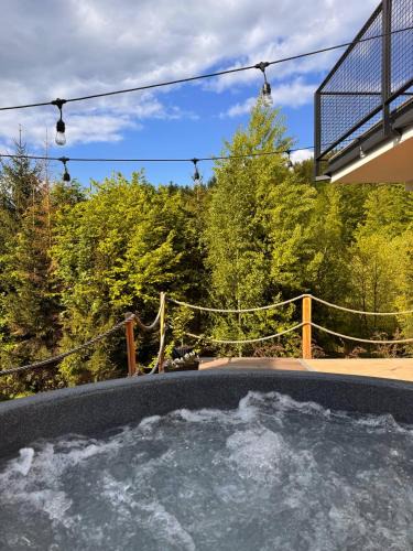 Wisla House | Domki Dwa jelonki - balia z jacuzzi i sauna
