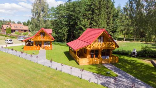 Trygort Ski Chalet | Domki nad jeziorem Kolonia Rybacka