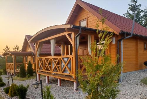 Ryn House | Domki z bali u Ireny Mazury
