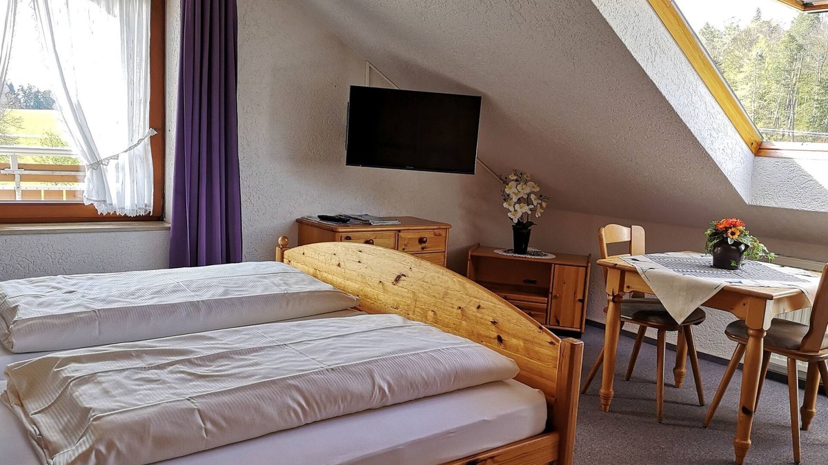 Durbheim Apartment | Doppelzimmer 4 mit Dusche und WC