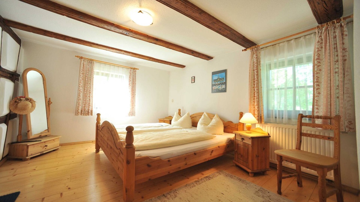 Rosenbach/Vogtl. House | Doppelzimmer - Braunes Zimmer - Gasthof Teichmühle