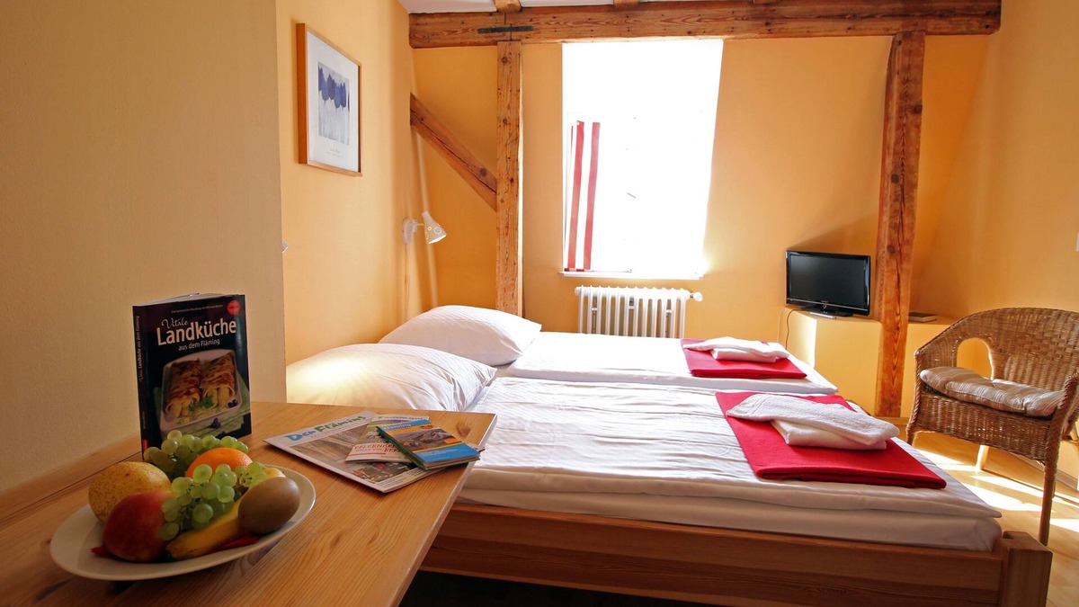 Petkus Apartment | Doppelzimmer mit Dusche/wc, Frühstück