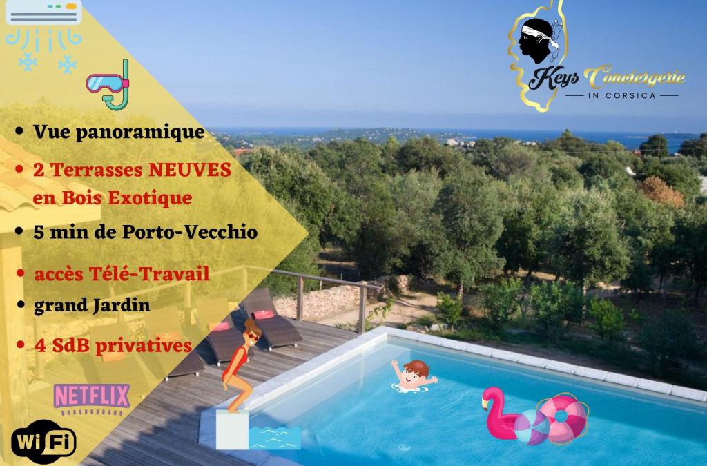 Porto-Vecchio Villa | Dormir à Porto Vecchio (Trinité)