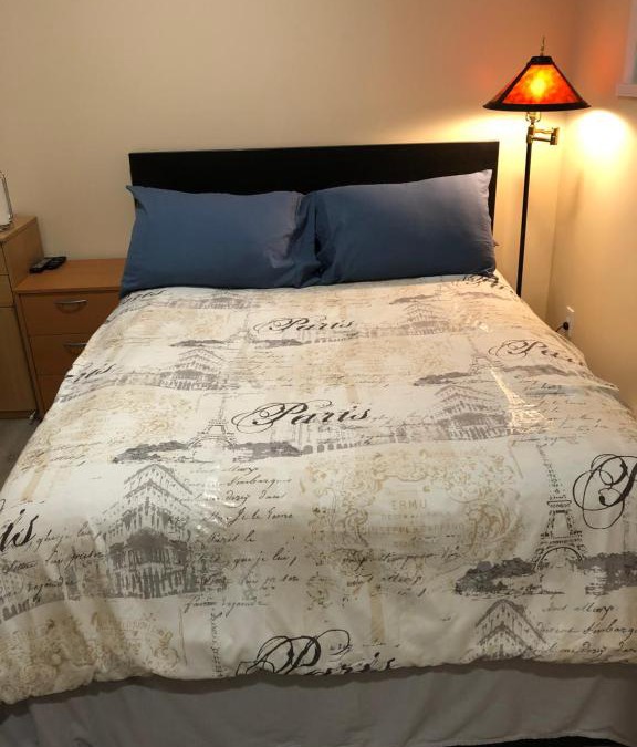 Chilliwack Proper Village West House | Double bed Room with separate entrance & shower