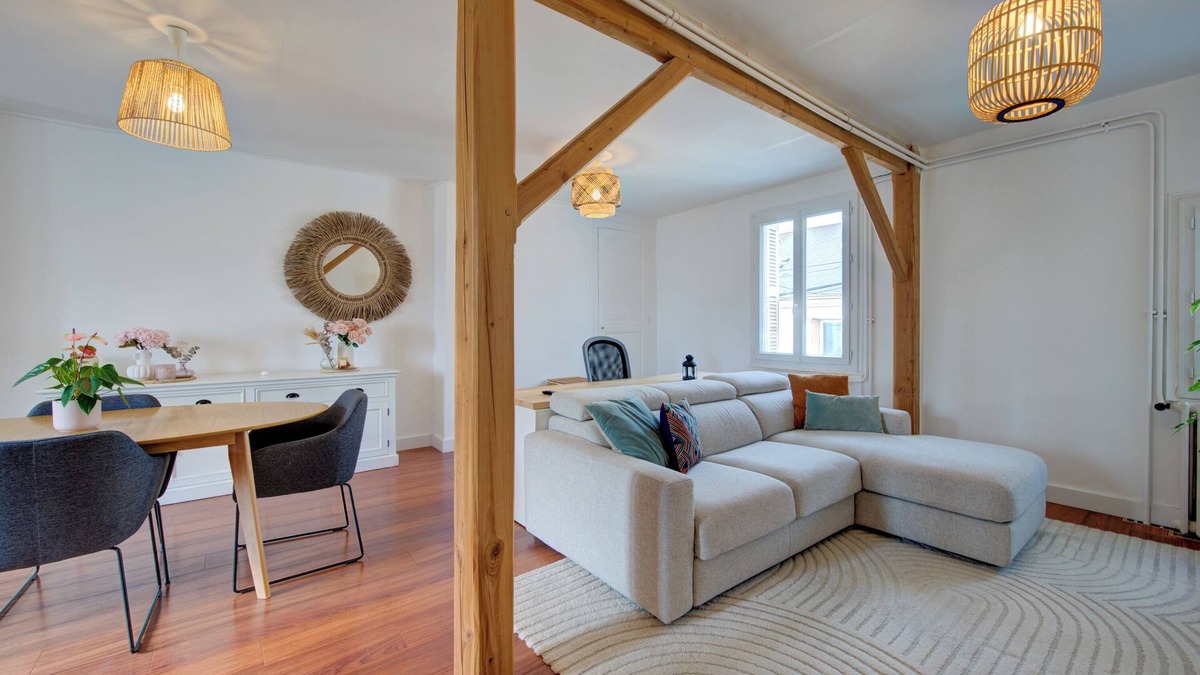 La Fuye-Velpeau House | Double gite for 7 people with garden - Near Tours Centre and train station