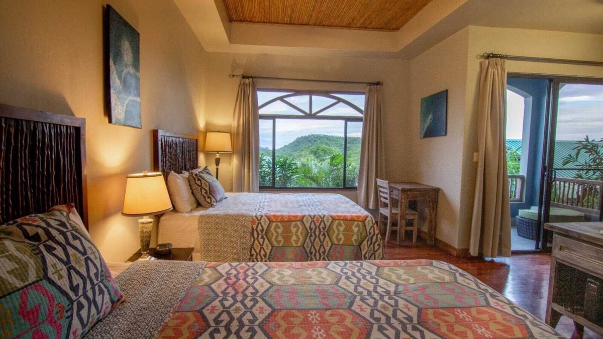 Popoyo Bed & Breakfast | Double Queen Garden View