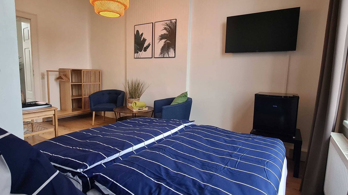 Anklam Apartment | Double room 14 - Altes Lazarett guest house