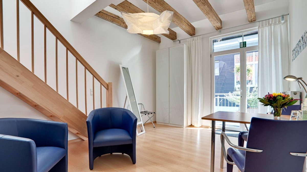 Loerrach Apartment | Double room comfort partly with balcony