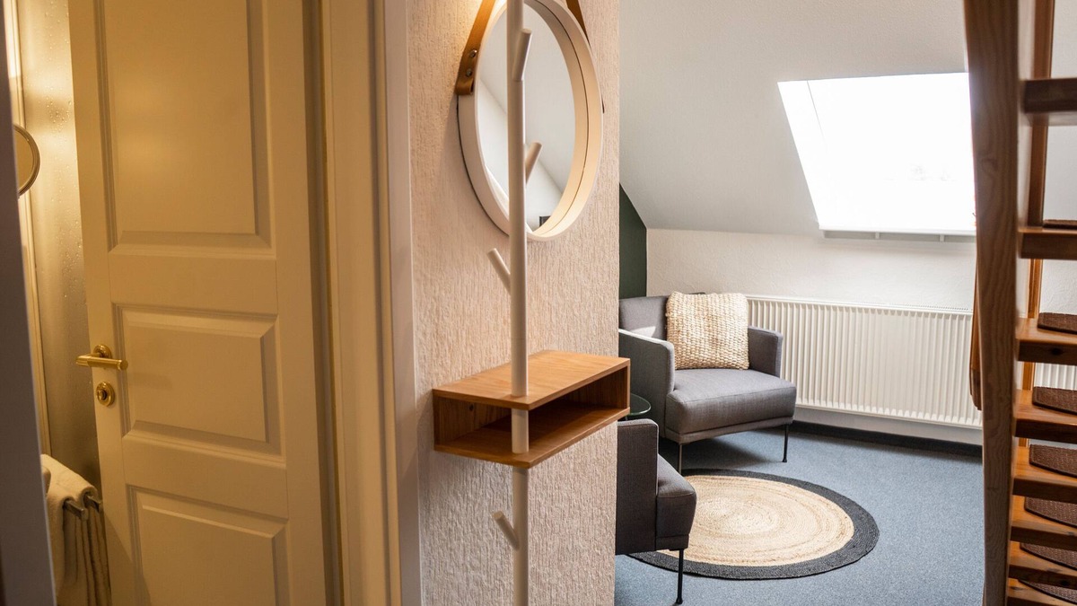 Alt-Ruppin Apartment | Double room maisonette courtyard