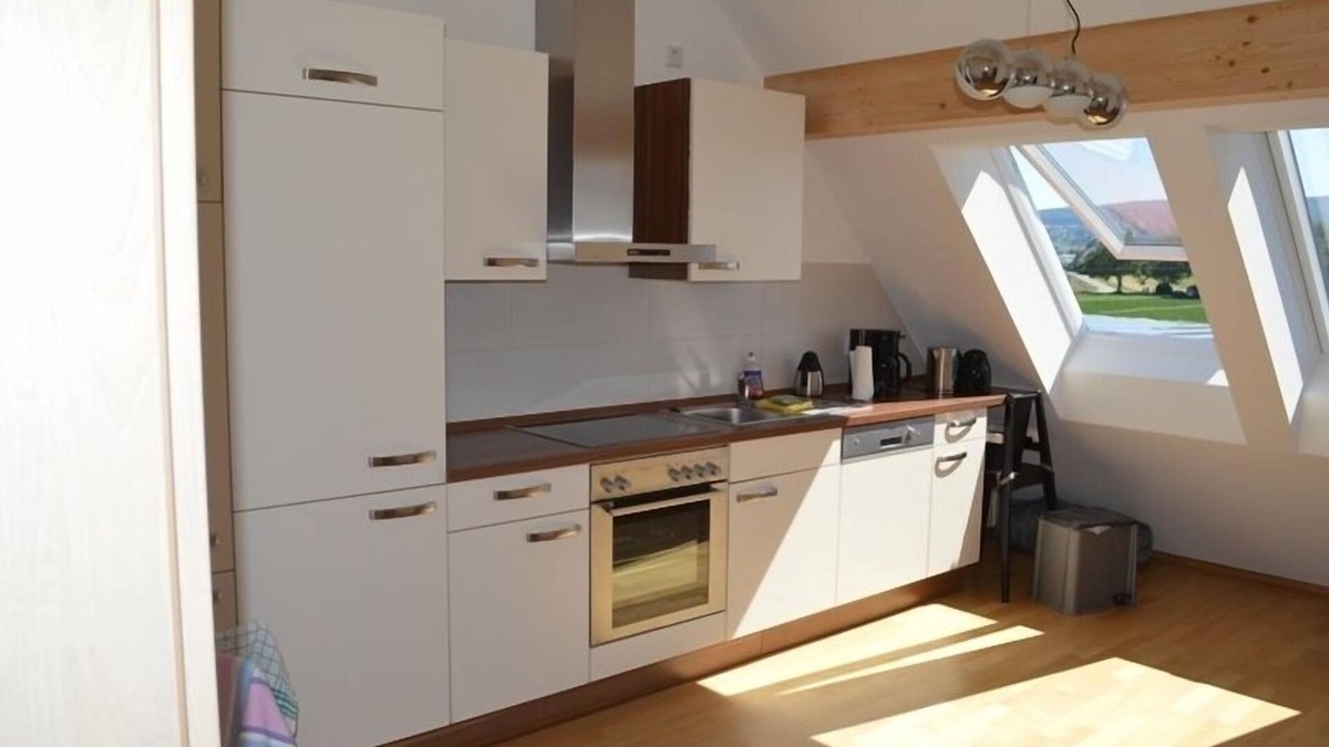 Reichenau Apartment | Double room on the first floor, 30sqm, with kitchenette, shower and WC