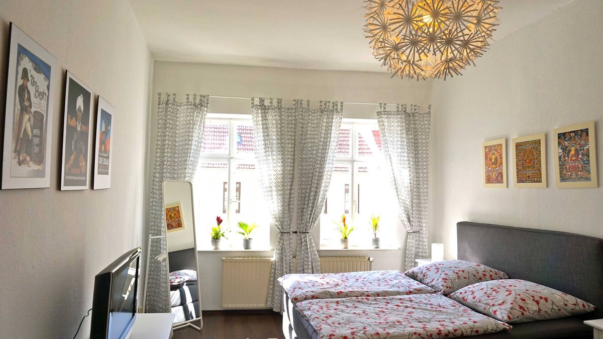 Torgau Apartment | Double room - "Rösterei Arabica"