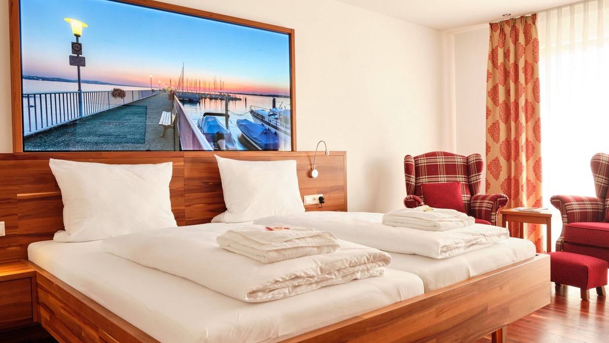 Nonnenhorn Apartment | Double room type red wine (30sqm)