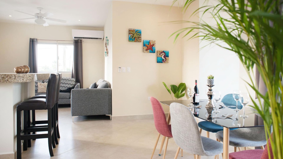 Colonia Andres Apartment | Double Swimming Pool Penthouse Suite in Cozumel 2