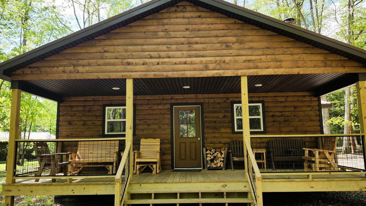 Tylersburg Cabin | Douglas Fir Cabin in the Woods