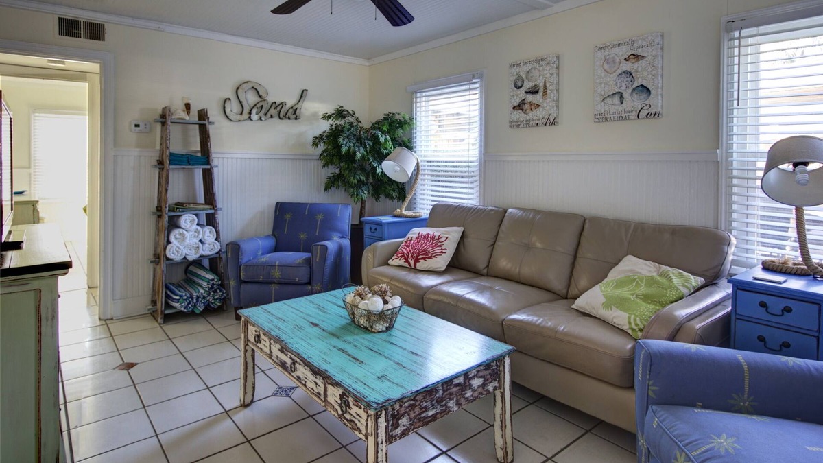 Folly Beach Apartment | DownStairs with Great back yard for kiddos