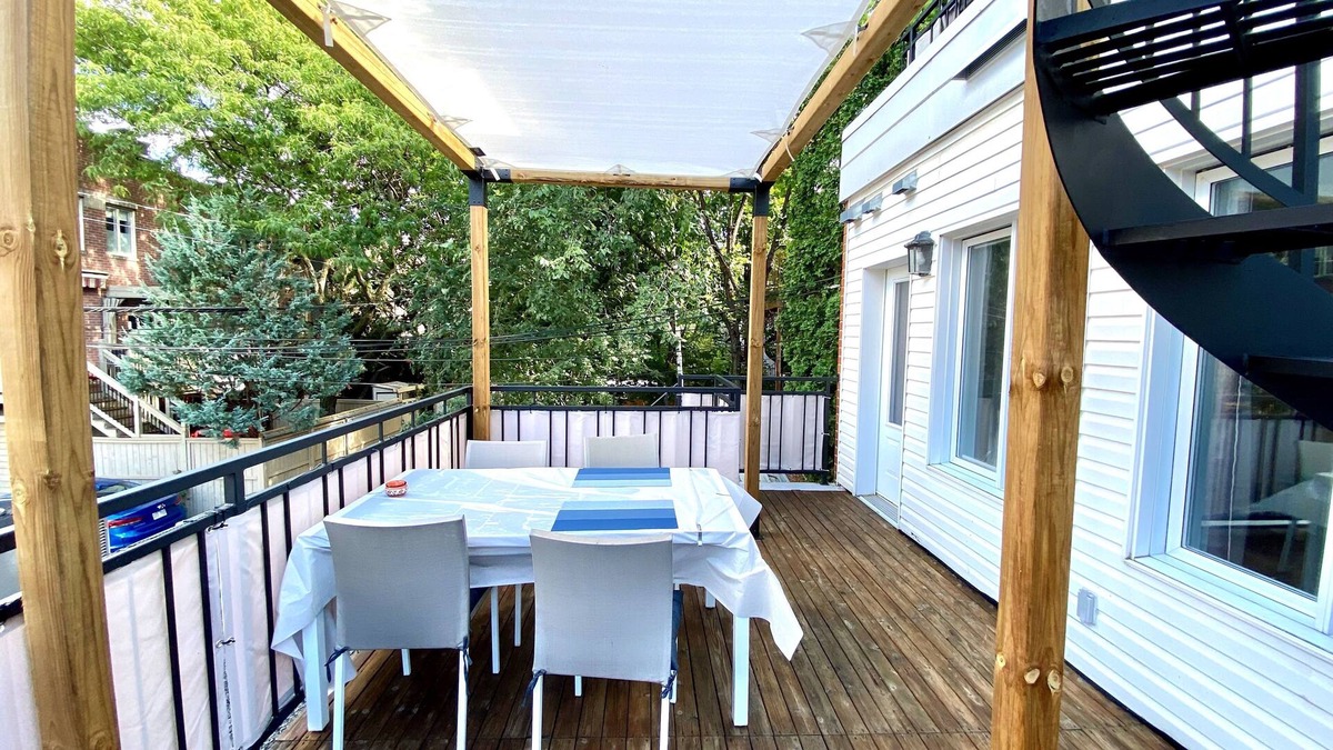 Gay Village Apartment | Downtown condo w/terrasse -Comfortable, quiet haven in the midst of everything!