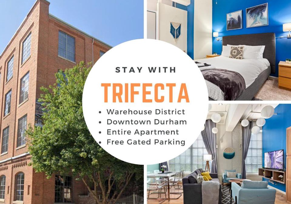 Downtown Apartment | Downtown Durham 2BR Apt Walk Everywhere & Wifi