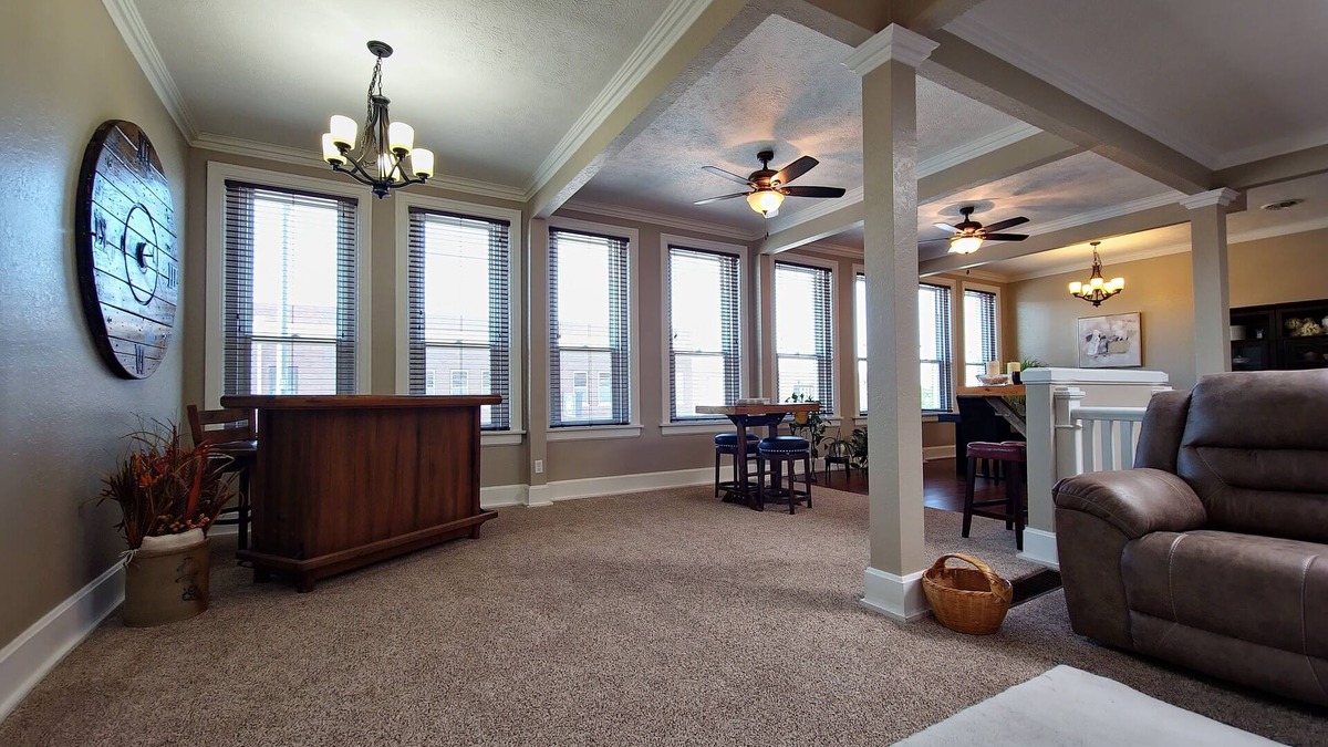 Sidney Condo | Downtown Sidney Loft close to the fun. Renovated historical building with a view