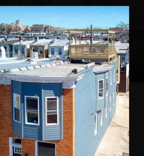 Greektown House | Downtown upper canton 3 bdrm 3 bath home with rooftop and parking pad