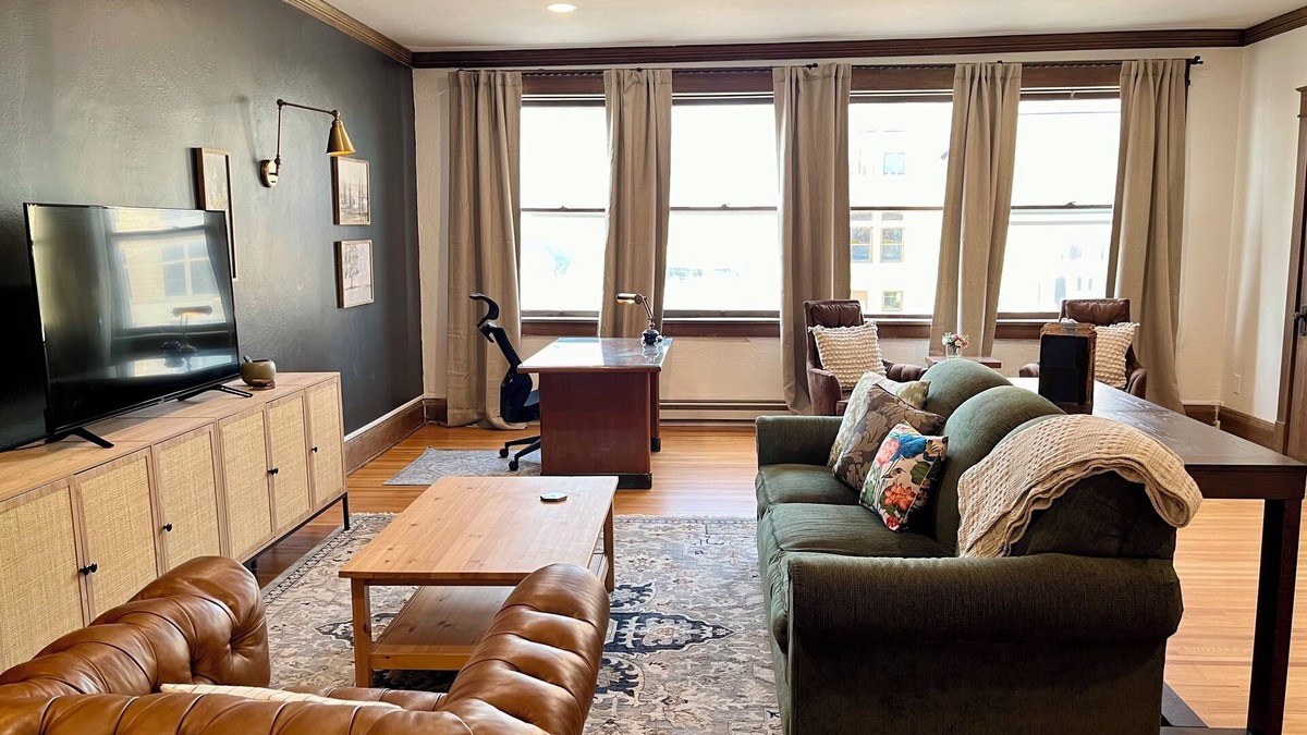 Kirksville Apartment | Downtown View 0.4mi to hospital/ATSU/TSU