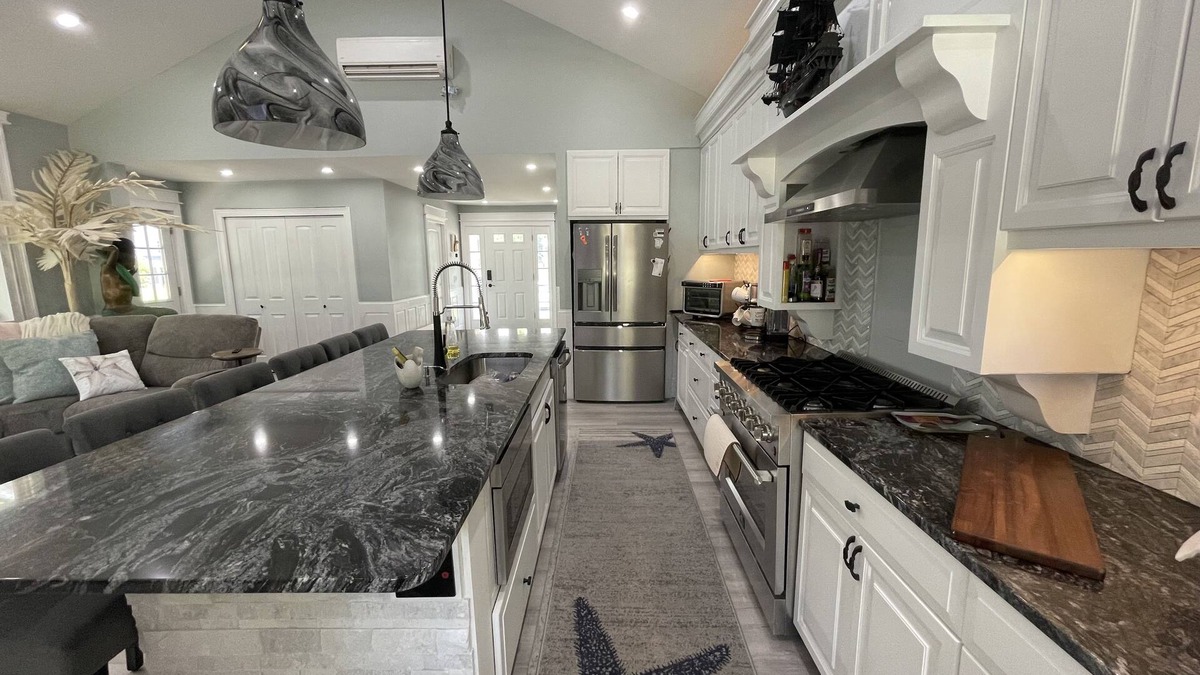 Westerly House | Downtown Westerly and Misquamicut Getaway with Beautiful Outdoor Kitchen