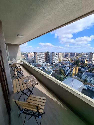 Temuco Apartment | Dpto céntrico con increíble vista y terraza amplia