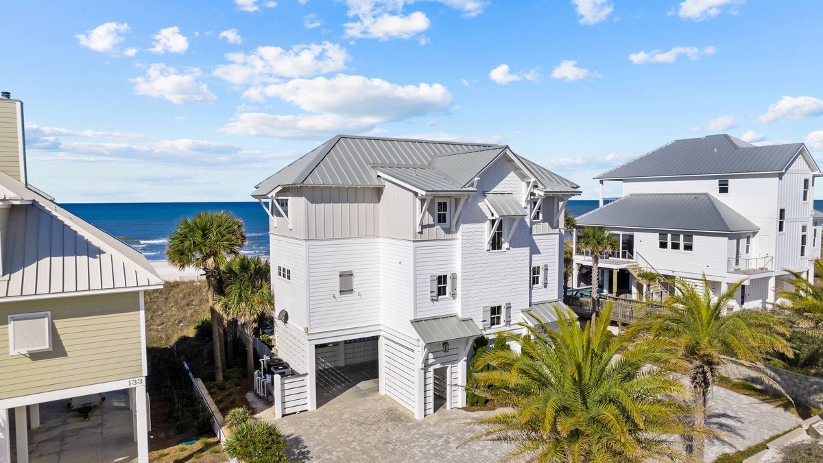Port St. Joe House | Dragonfly: Gorgeous Beachfront Home, Private Pool, ALL bedrooms beachfront!