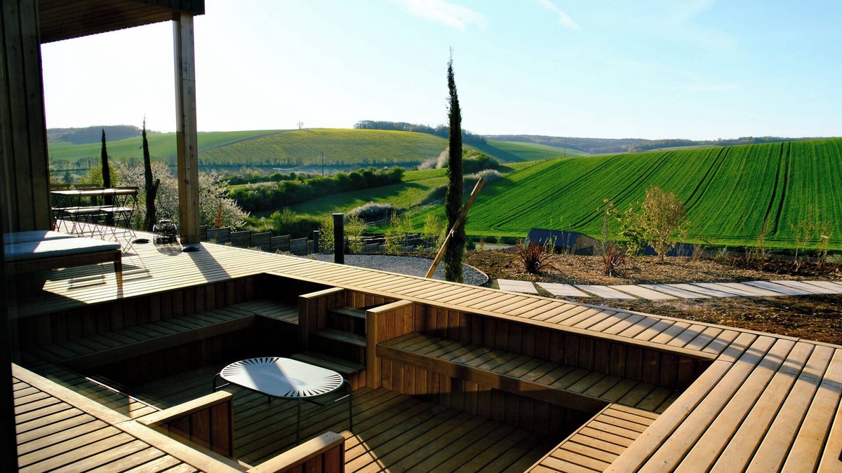 Saint-Mards-en-Othe Cabin | Dream ecolodge with 5* comfort in Aube, 1h30 from Paris and 30 min from Troyes