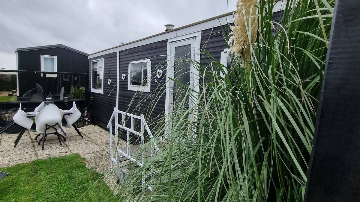 Westerland House | Dream location sea view Wadden Sea 50m, Beach 300m Mobile Home Chalet TinyHouse