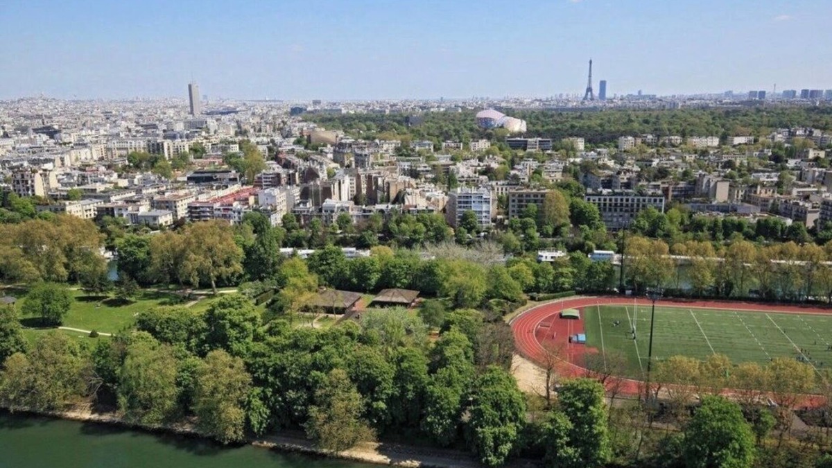 Puteaux Apartment | DREAM VIEW OF PARIS 10min from the center 135m2 with Terrace Edge of the canal