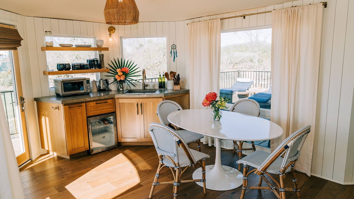 Fentress House | Dreamcatcher Safari Tent at Wahwahtaysee Resort on the San Marcos River