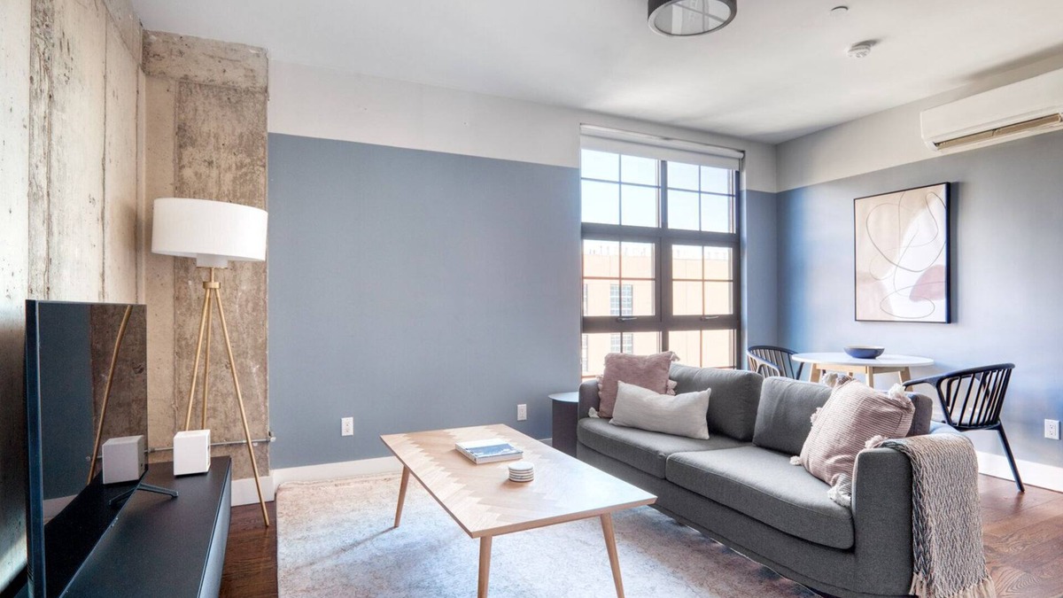 Williamsburg Apartment | Dreamy Williamsburg 1BR w/W/D & Gym, nr Domino Park, by Blueground