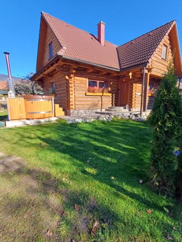 Ziar Apartment | Drevenica Západné Tatry s kúpacou kaďou a krbom