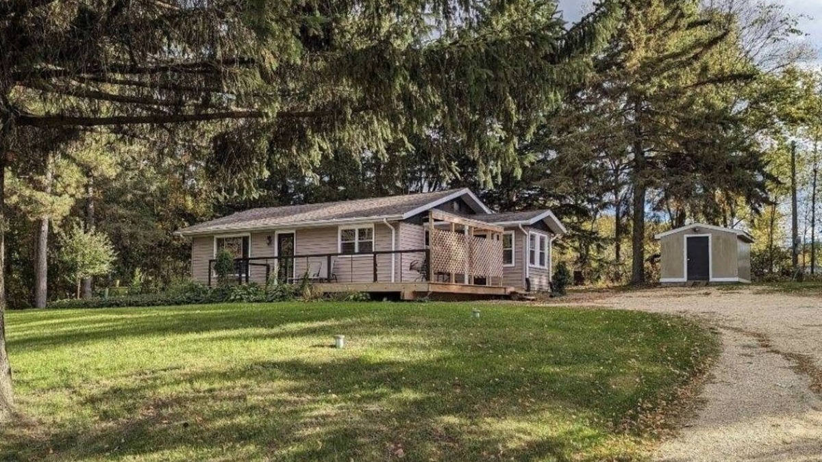 Westby House | Driftless-region sweet spot with a view right beside bike trail in Southwest WI!