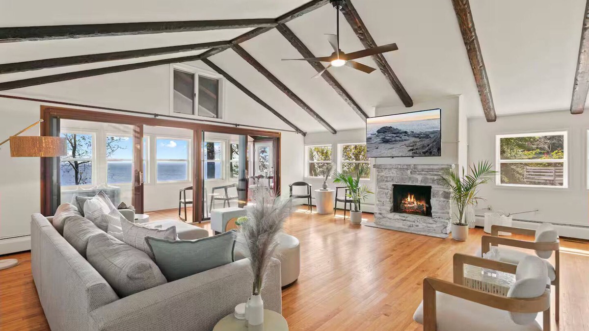 Chesapeake Ranch Estates-Drum Point House | Driftwood Haven, Chesapeake Bay views throughout