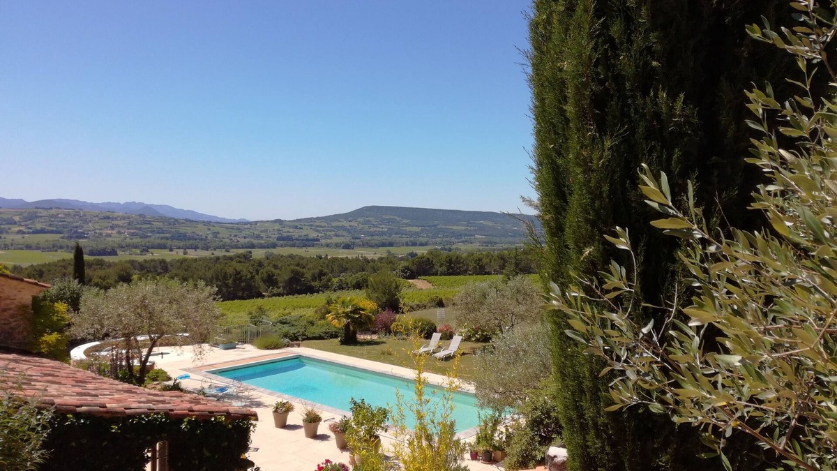Vinsobres House | DROME-LIMIT VAUCLUSE-GÎTE WITH SWIMMING POOL - PANORAMIC VIEW